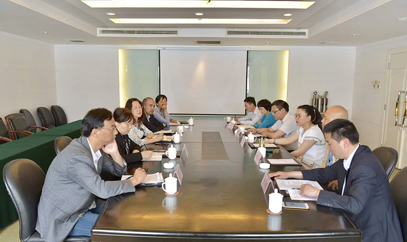 芜湖市工商联莅临芜湖安庆商会和心博调研指导