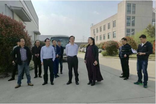 芜湖经济技术开发区管委会主任陆雷莅临心博网页版_心博(中国)调研指导